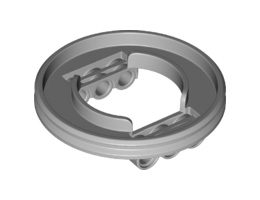 Technic, Turntable Large Type 3 Base: {умерено каменно сив}