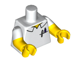 Мини горна част 2K No. 2979: {бял}