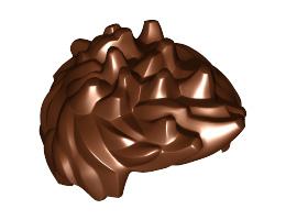 Мини перука No. 18 : {червеникаво-кафяв}