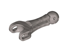 Bionicle Arm / Leg Section Skeletal: {сребърно метален}