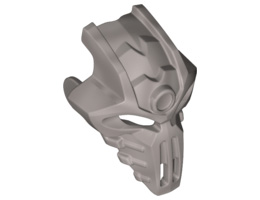 Bionicle Mask Skull Type 2 - narrow: {сребърно метален}
