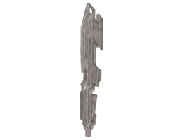 Bionicle Weapon Skull Warrior Sword: {сребърно метален}