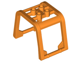 Краш бар 4X3X3: {ярко оранжев}