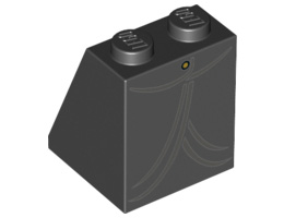 Покривна плочка 2X2x2/65 градуса No.: {черен}