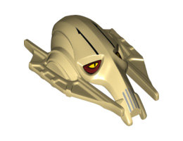Large Figure Head Modified SW General Grievous Pattern: {тухлено жълт}