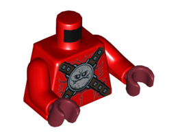 Мини горна част No. 3160: {ярко червен}