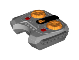 Electric, Power Functions IR Speed Remote Control Unit with Dark Bluish Gray Base : {умерено каменно сив}