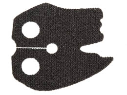 Minifigure, Cape Cloth, Tattered Edges (SW Kylo Ren): {черен}