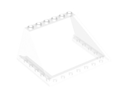 Предна част на самолет 8X6X3: {прозрачен}