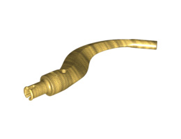 Appendage Bladed with Pin (Tail, Plant Limb): {топло златист}