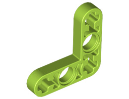 Технически лост 3X3, 90 градуса : {ярко жълто-зелен}