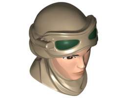 Large Figure Head Modified SW Rey Pattern: {пясъчно жълт}
