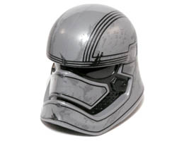 Large Figure Head Modified SW Captain Phasma Pattern: {сребърно метален}