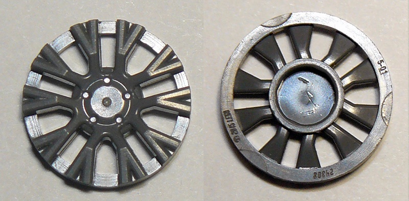 Wheel Cover 10 Spoke Y Shape - for Wheel 18976: {тъмно каменно сив}