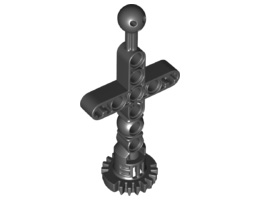 Large Figure Torso Skeletal with Gear Hips / Waist / Bottom: {черен}