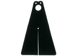 Cloth Cape with 3 Holes and Slit, Large Buildable Figures: {черен}
