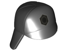 Мини шапка No. 11 декор. No. 1: {черен}