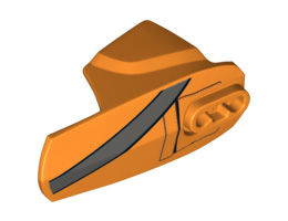 Черупка A 6M ябълковидно съединение Ø10.2 No. 5: {ярко оранжев}
