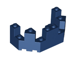 Балкон 1/2 4X8X2 1/3 : {земно син}