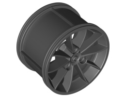 Джанта широка Ø62.3X42 с 4.85 отвор: {черен}