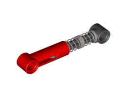 Technic, Shock Absorber 6.5L - Hard Spring: {ярко червен}