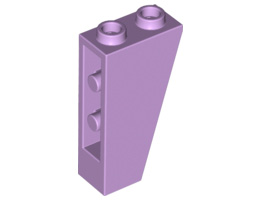 Покривна плочка 1X2X3/74° инверсна: {лавандулов}