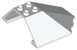 Windscreen 6 x 6 x 2 Canopy: {бял}