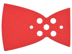 Minifigure, Cape Cloth, Rounded Bottom and Straight Collar: {ярко червен}