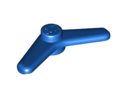 Minifigure, Utensil Boomerang: {ярко син}
