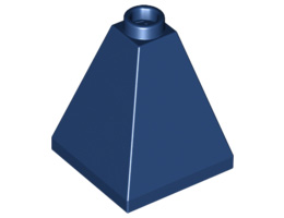 Тухличка пирамида 2X2X2/73° : {земно син}