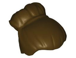 Мини перука No. 122: {тъмно кафяв}