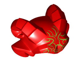 Мини шапка No. 28: {ярко червен}