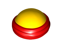 Мини шапка No. 22: {ярко жълт}