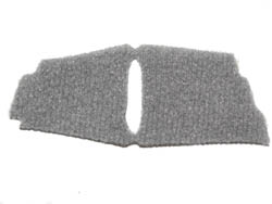 Minifigure, Poncho Cloth Asymmetric (SW Jyn Erso): {тъмно каменно сив}