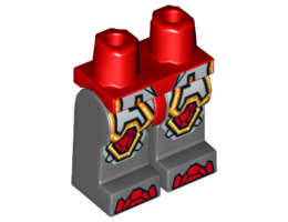 Мини долна част No. 1126: {ярко червен}