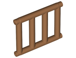 Решетъчна плочка 1X4x3: {умерен нуга}