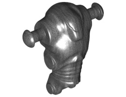 Torso/Head Mechanical, Super Battle Droid : {титаниево метален}