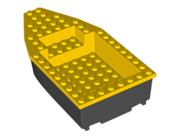 Лодка 8X16X3: {черен}