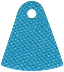 Mini Doll, Cape Cloth, Friends, Tapered with Curved Bottom and 1 Small Top Hole: {тъмно небесносин}