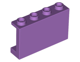 Стенен елемент 1X4X2: {умерено лавандулов}