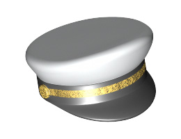Шапка NO. 3 NO. 1 : {бял}
