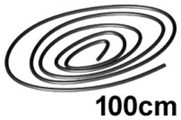 60% памук, 40% полиестер 0.5 mm,1,0 M : {черен}