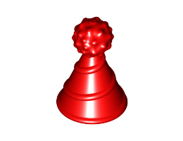 Шапка, с 1.5 вал : {ярко червен}