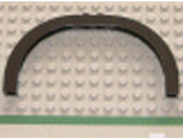 Arch 1 x 12 x 5 Curved Top: {черен}