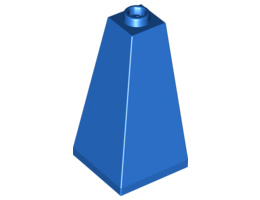 Покривна плочка ъглова 2X2X3/73° : {ярко син}