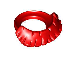 Мини брада No. 6: {ярко червен}