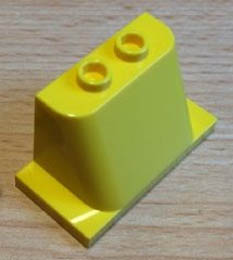 Windscreen 2 x 3 x 2 with 2 x 4 Base: {ярко жълт}