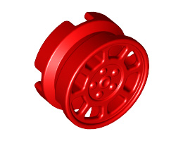 Джанта №1 Ø11,176 X 6,2mm : {ярко червен}