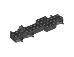 Vehicle, Base 4 x 14 x 1 with Tow Ball Hitch (Semi Tractor): {черен}