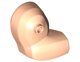 Arm Giant, Right with Stud: {светло нуга}